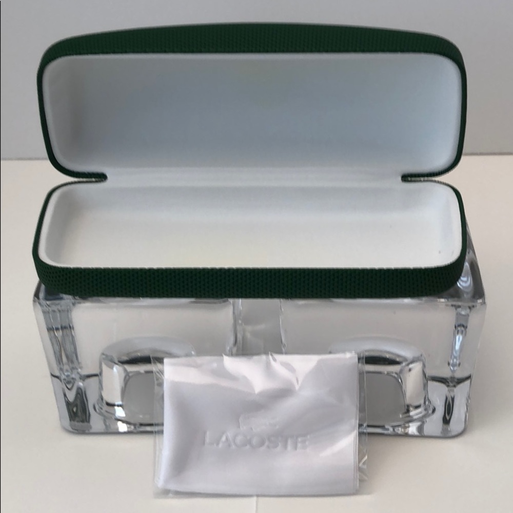 Lacoste Eyeglasses Hard Case NWOT
